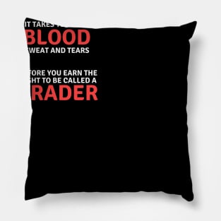 Best Birthday Gift for a Stock Trader Pillow