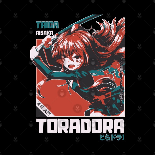 Whimsical Taiga Aisaka: Toradora Fan Art by IKIGAISEKAI