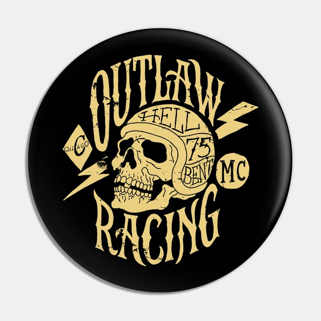 Outlaw Racing Pin by spicoli13