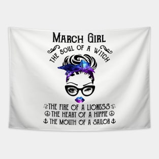 March Girl The Soul Of A Witch The Fire Of Lioness Tapestry