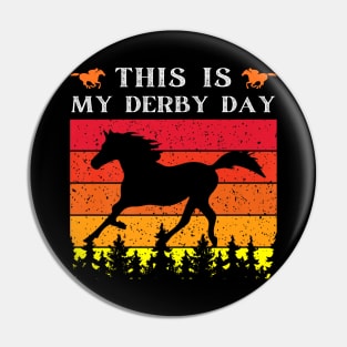 This is my derby day retro Pin