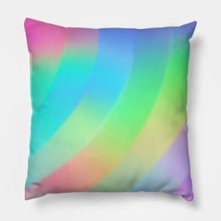 Rainbow Pattern Ombre Colorful Pillow