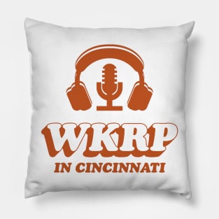 Cincinnati In Retro Pillow