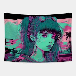 Vaporwave Tapestry