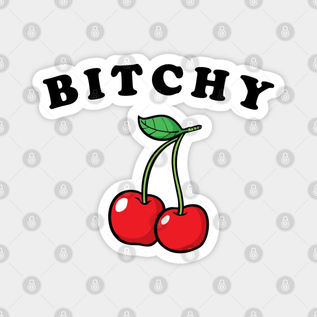 Bitchy Cherries Tee – Cheryl Blossom Magnet by fandemonium