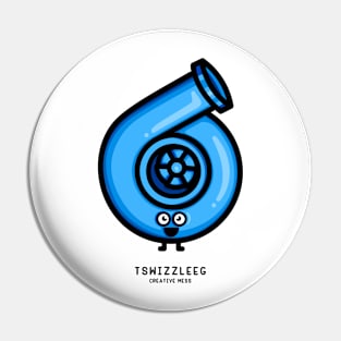 Cutest Turbo - Blue Pin