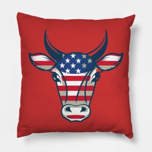 American cow Pillow