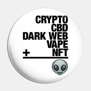 CBD Crypto's Now With NFT Pin