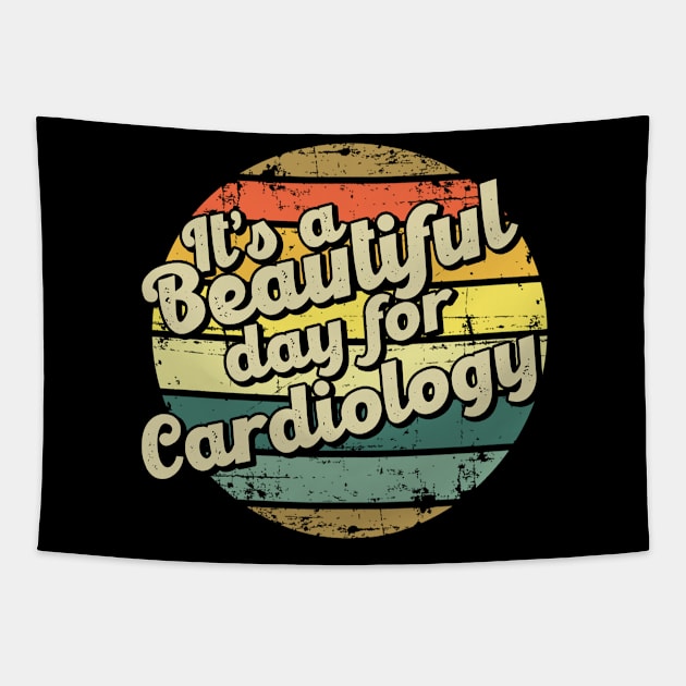 Cardiology gift for cardiologist. Perfect present for mother dad friend him or her Tapestry by SerenityByAlex