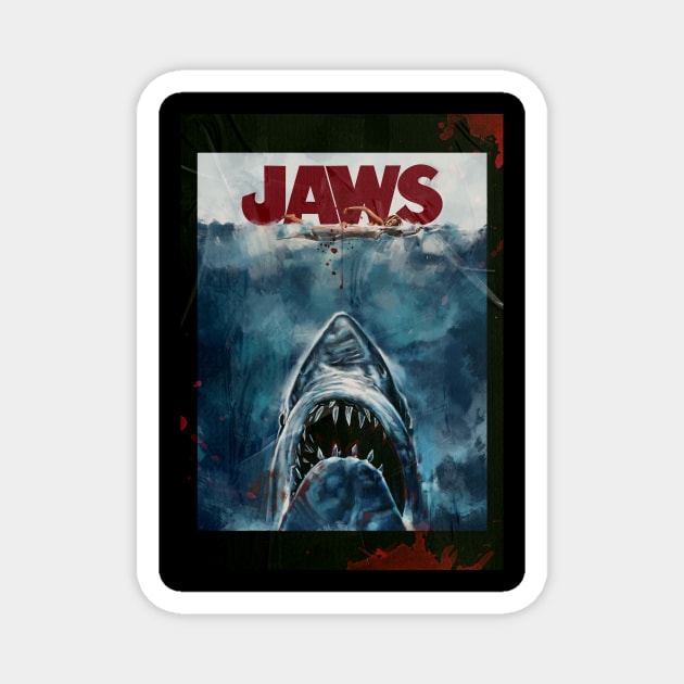 Jaws Magnet by dmitryb1