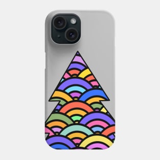 Rainbow Christmas Tree Phone Case