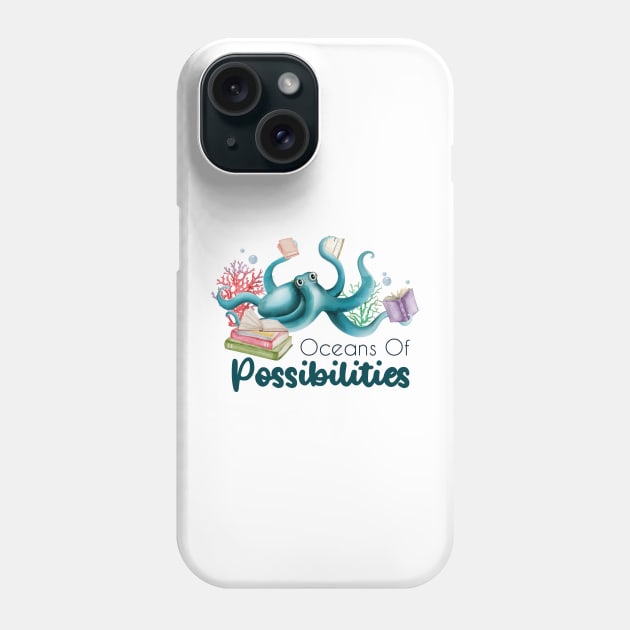 oceans of possibilities 2022 octopus Phone Case by Babyborn