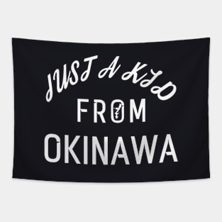 Just A Kid From Okinawa Daughter T Shirts Tapestry