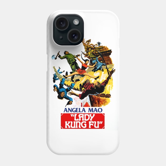 Lady Kung Fu (1973) Phone Case by Scum & Villainy