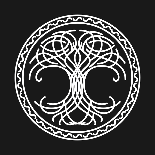 Nordic Celtic Tree Of Life by wbdesignz