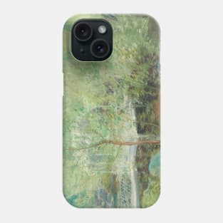 The White Bridge by John Henry Twachtman Phone Case