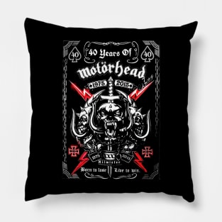 MOTORHEAD 40 YEARS Pillow