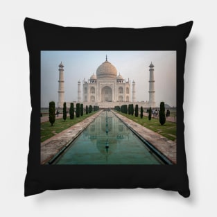 Taj Mahal at Dawn Pillow