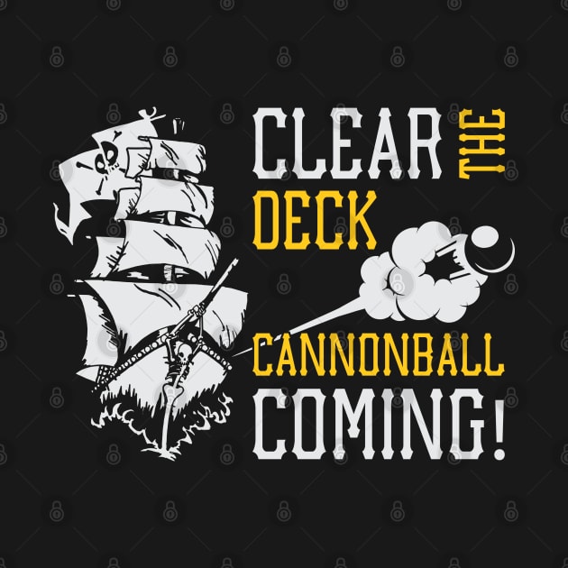 Clear the Deck Cannonball Coming by Venus Complete