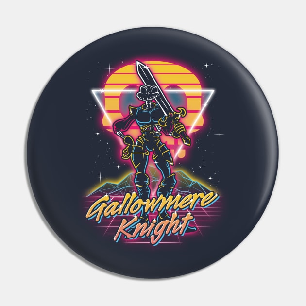 Retro Gallowmere Knight Pin by Olipop
