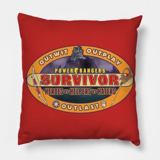 Power Rangers Survivor - HvHvH Pillow