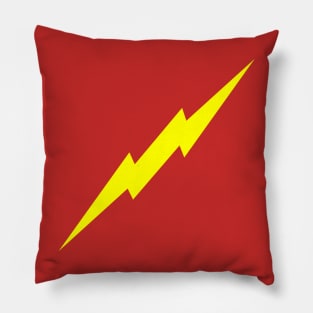 Yellow lightning bolt Pillow