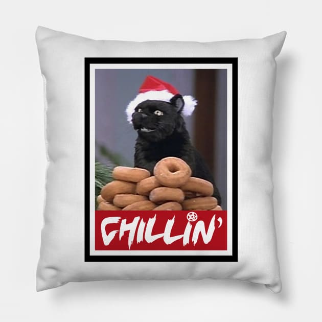 Chillin' Adventures with Salem Pillow by CrystalClods