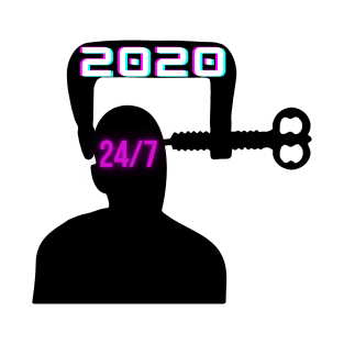 How I feel about 2020 - Squeezing our heads 24/7 T-Shirt