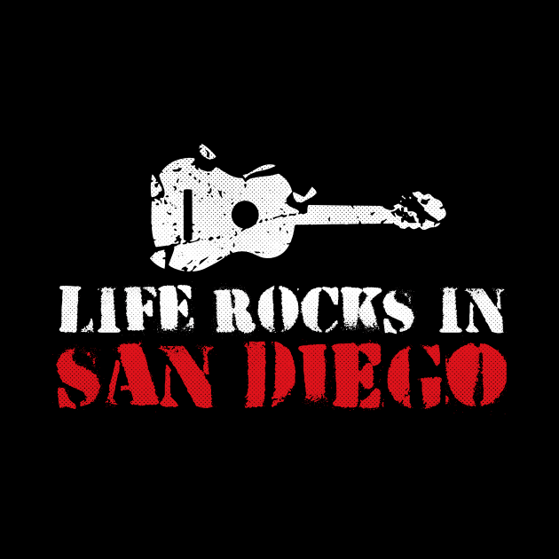 San Diego, California - CA Rocks Life by thepatriotshop