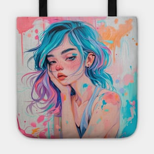 Dreamer In Pastels Tote