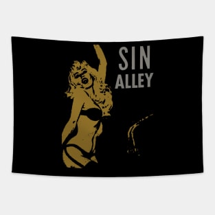 sin Alley t shirt garage punk 60's psych back from the grave Tapestry