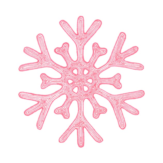 Snowflake (coral) by calenbundalas