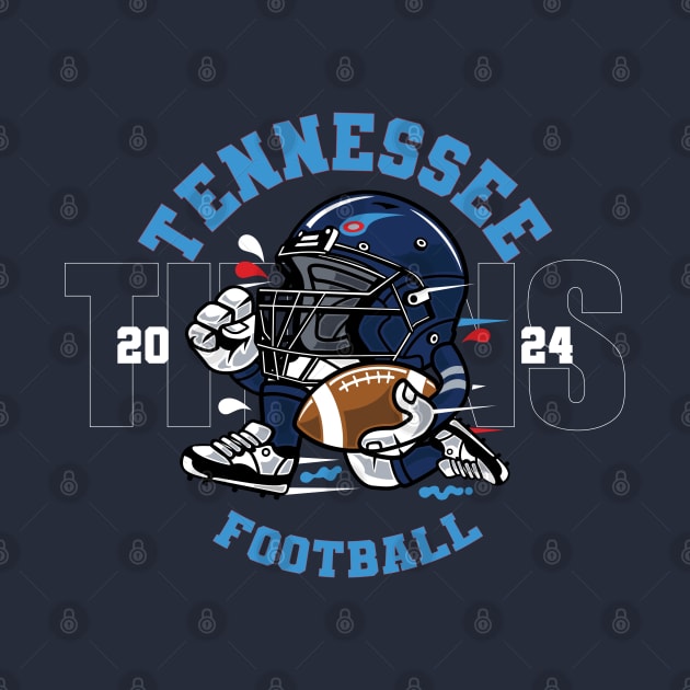 Tennessee Football by Nagorniak