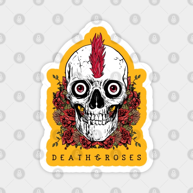 Death and Roses Magnet by soondoock