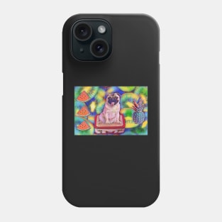 Summer time Pug! Phone Case