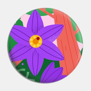 Flowers bloom in the forest Pin