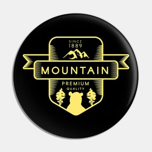 Badge Mountai Premium Pin