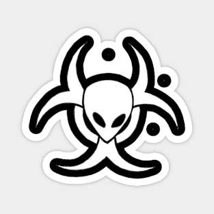 Alien Biohazard Magnet
