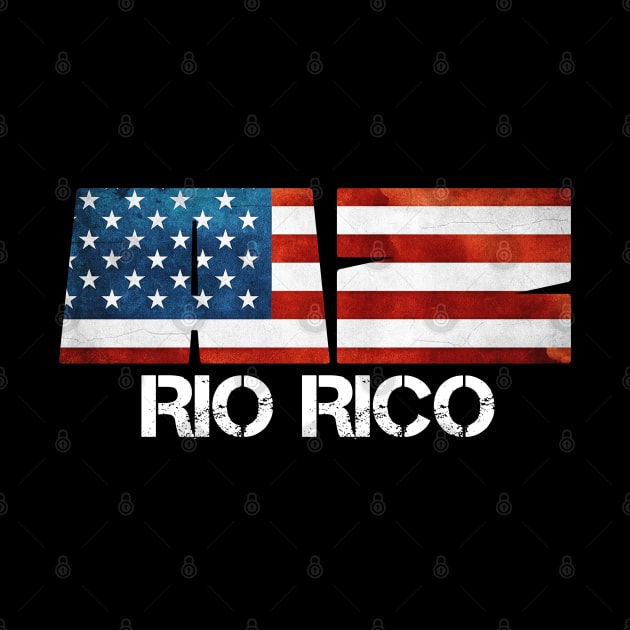 Rio Rico Arizona Vintage Distressed Souvenir by Storeology