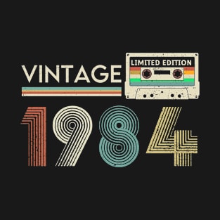 Vintage 1984 Limited Cassette T-Shirt