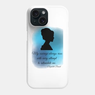 Elizabeth Bennet Watercolor Phone Case