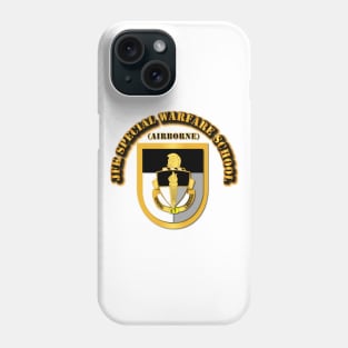 JFK Special Warfare School - Flash Phone Case