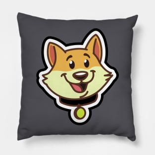 cuty corgie Pillow