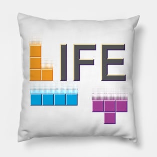 Tetris Life Pillow