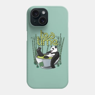 Tea Time Panda Phone Case