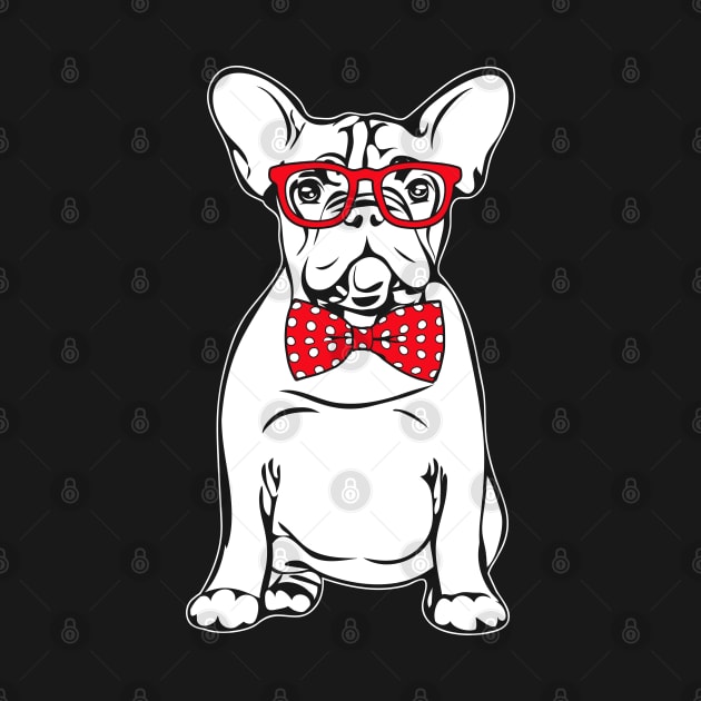 Funny Cute French Bulldog Frenchie mom dog lover by wilsigns