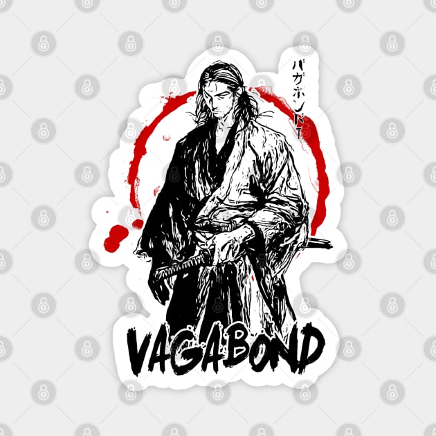 Vagabond (Miyamoto Musashi) Magnet by Rules of the mind