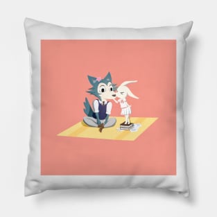 Beastars Legoshi and Haru Together Pillow