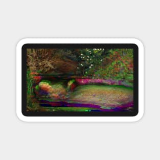 Glitchy Ophelia Magnet