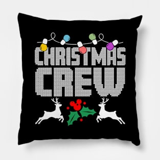 Christmas Crew Lights Pillow